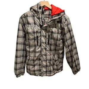 LRG Plaid Puffer Jacket Men’s Large EUC